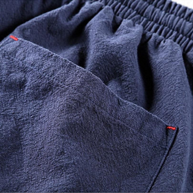 Florian – Japanisch inspirierte Baumwollshorts