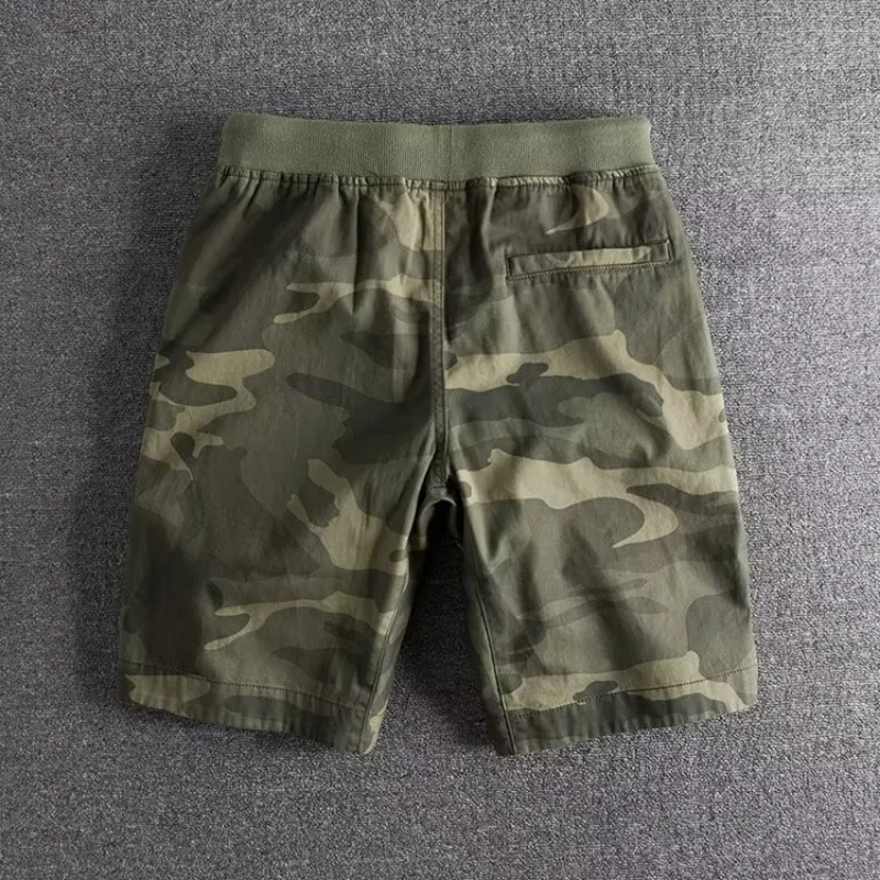 Maximilian – Legere Armee-Shorts für Herren