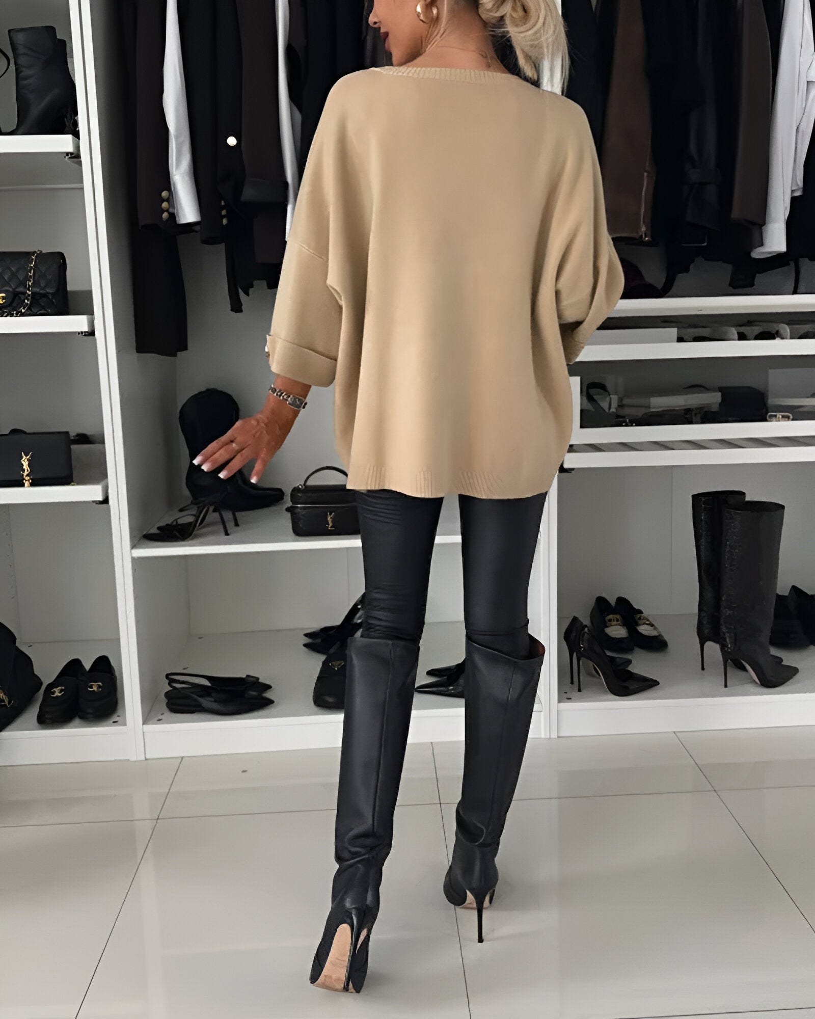 Lucía™ | Weicher Pullover mit Knopfdetails