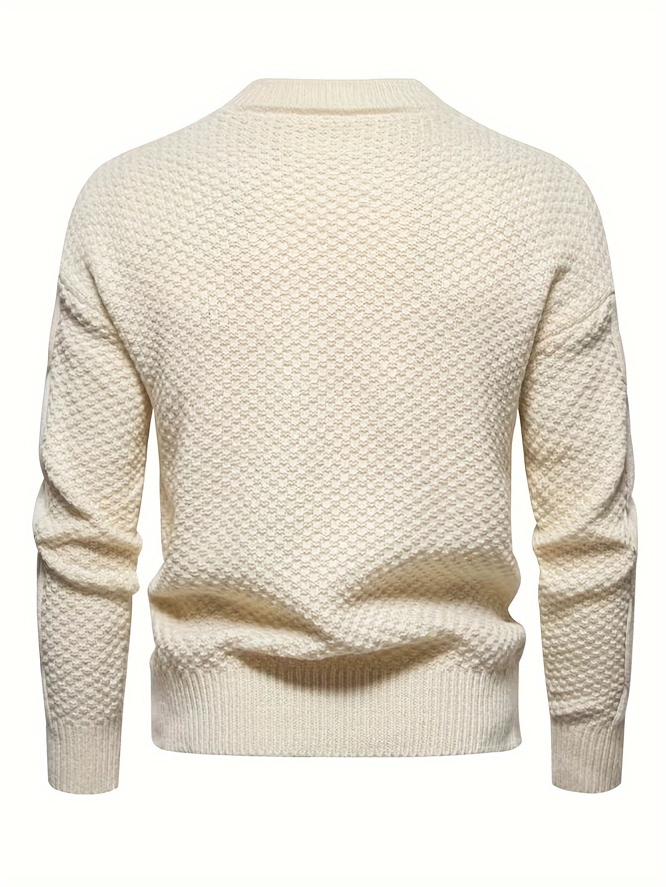 Kalisto – Lässiger Strickpullover mit Langarm