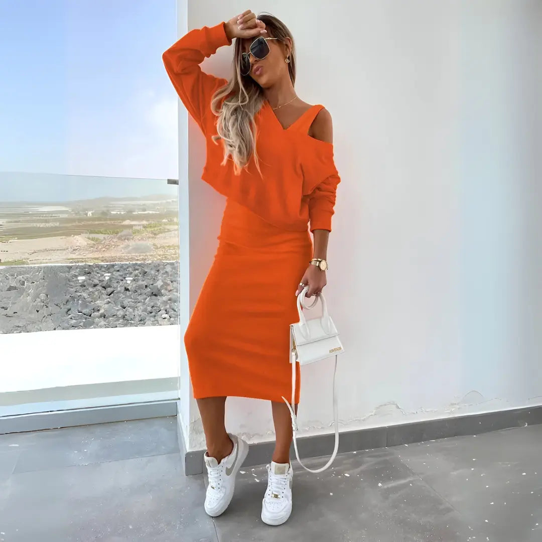 Martina | Zweiteiliges Schulterfrei-Set