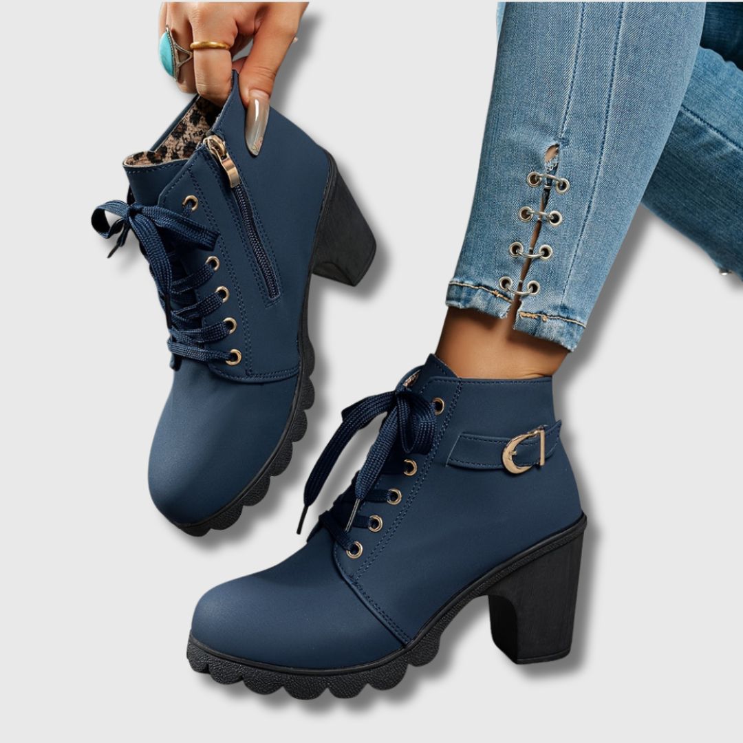 Elena – Bequeme Stiefeletten mit Absatz