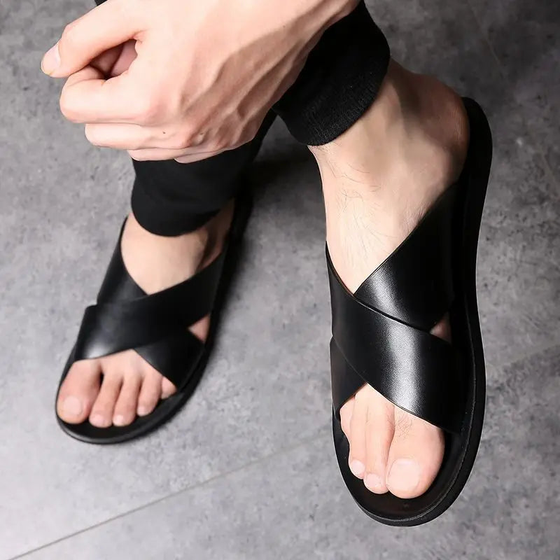 Elegant Leather Sandals