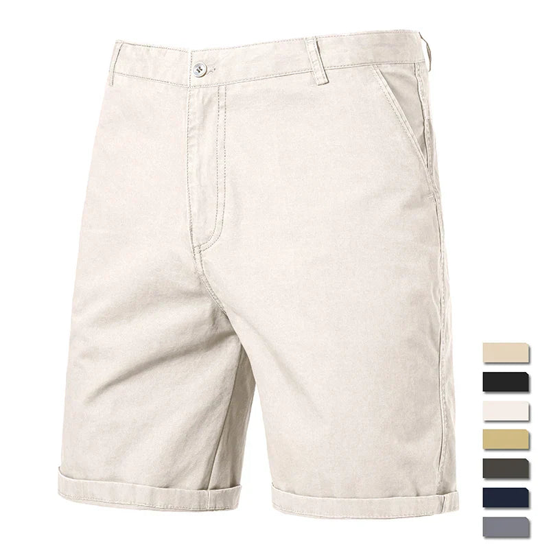 Felix – Elegante Baumwollkurzshorts