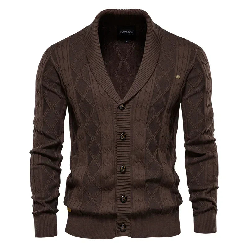 Kramer | Herren Strickjacke mit Knopfleiste