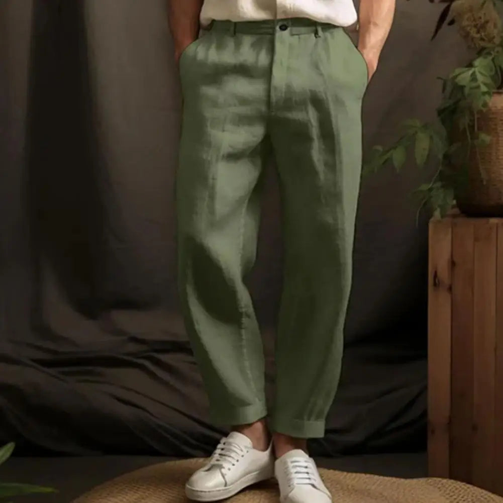 Benedikt – Elegante Leinenhose Cagliari