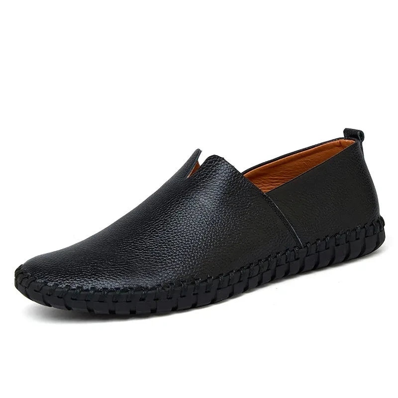 Elegant Breathable Leather Loafers