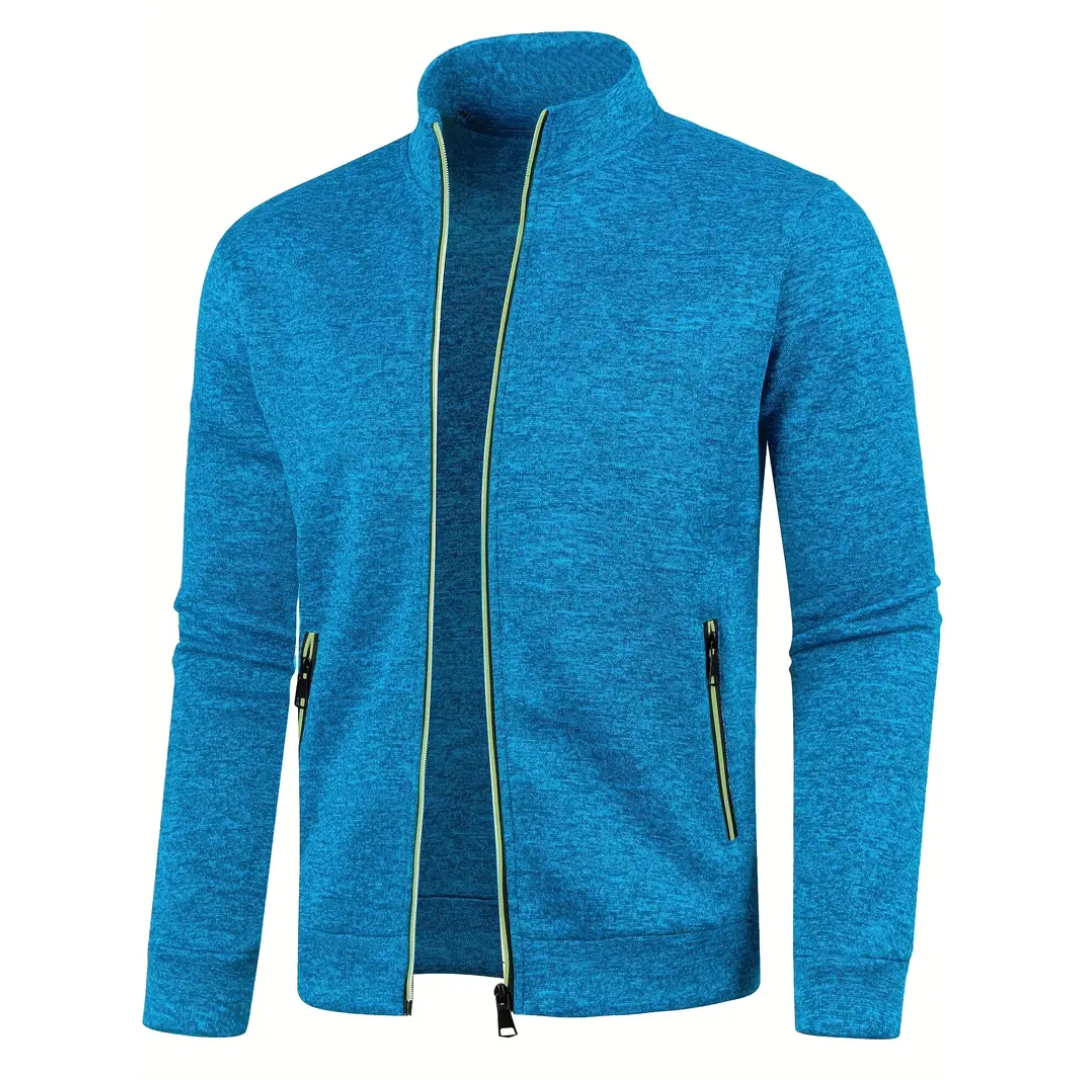 Kasper™ – Klassische Strickjacke mit Reißverschluss