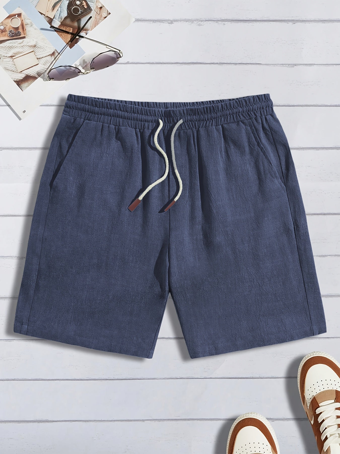 Maximilian – Elegante Leinen-Shorts für Herren