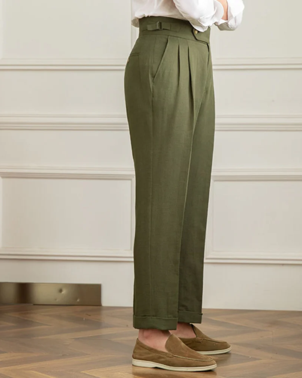 Elias – Elegante Leinenhose für Bali