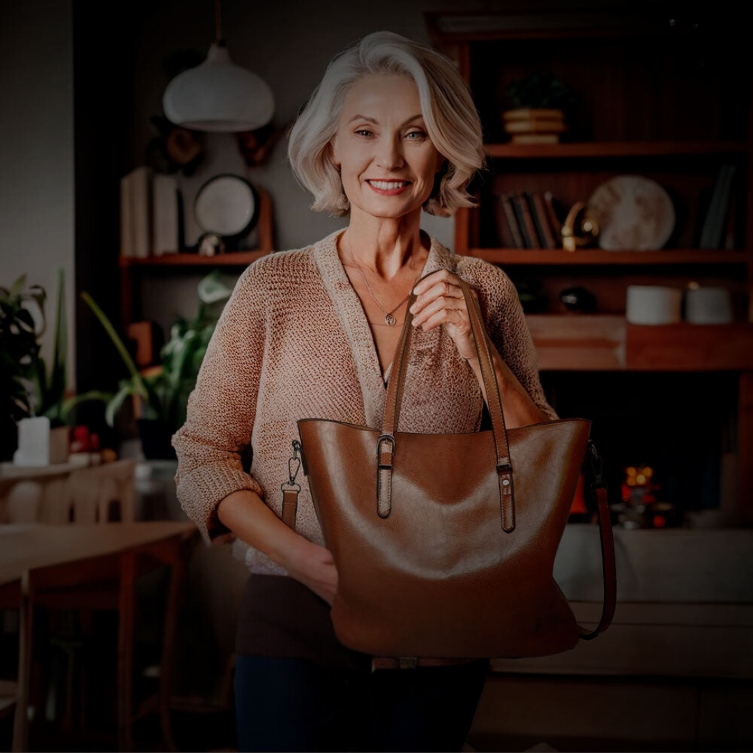 Nicole | Bevorzugte Vintage-Schultertasche