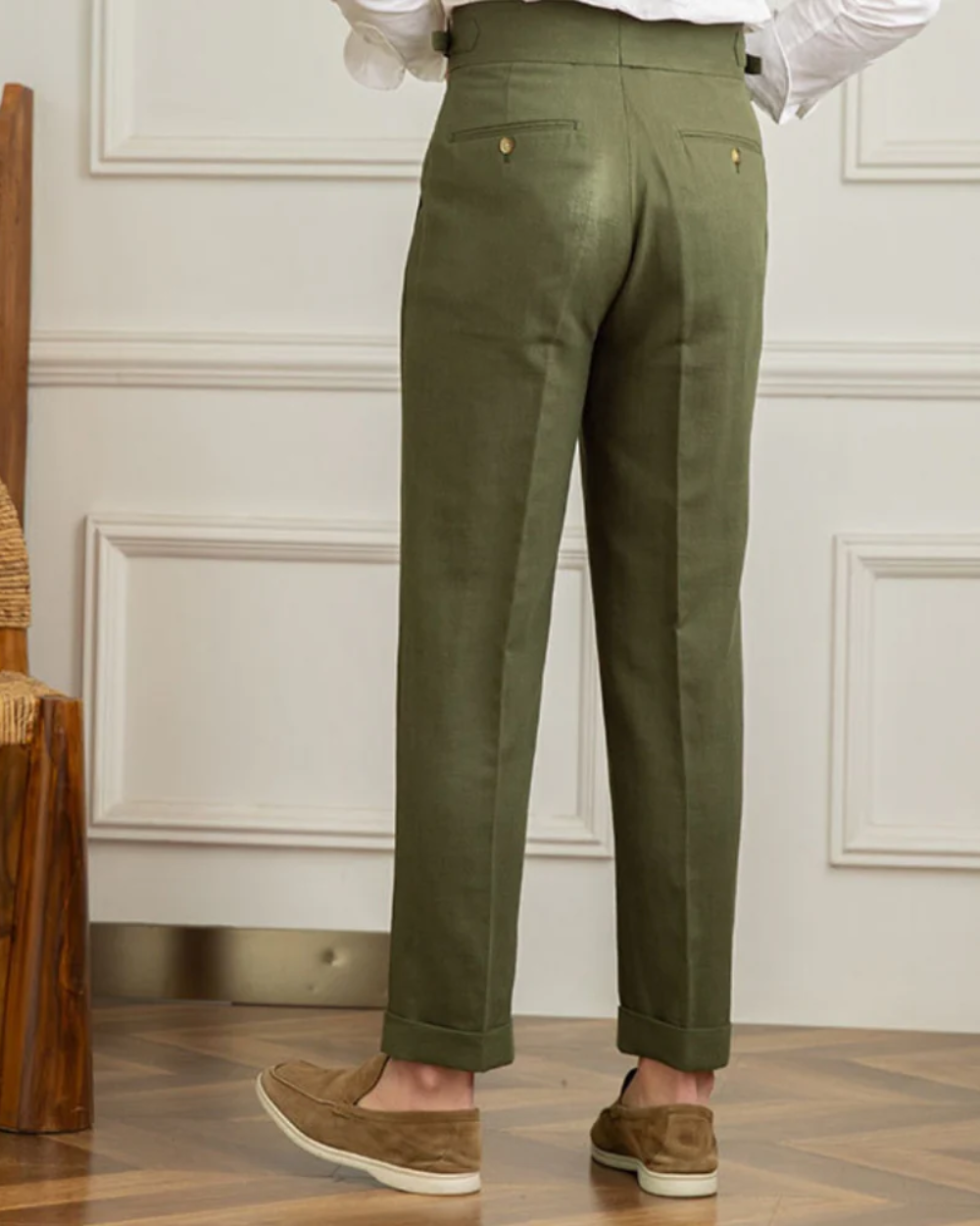 Elias – Elegante Leinenhose für Bali