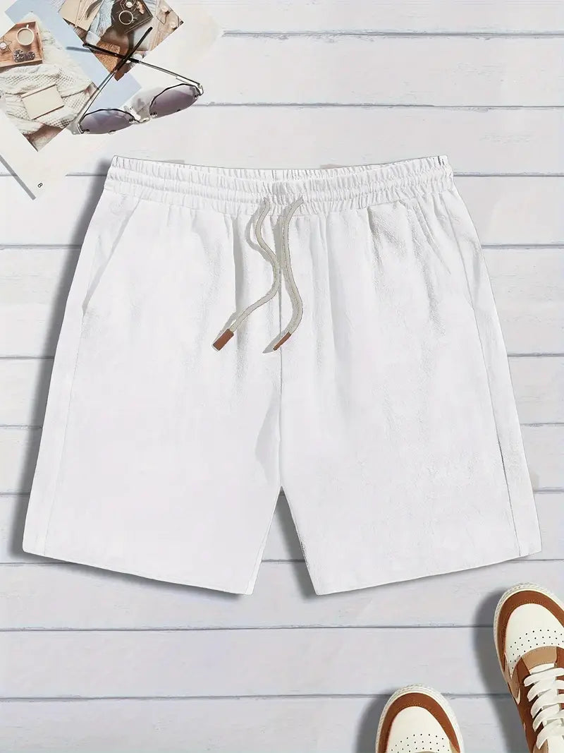 Maximilian – Elegante Leinen-Shorts für Herren