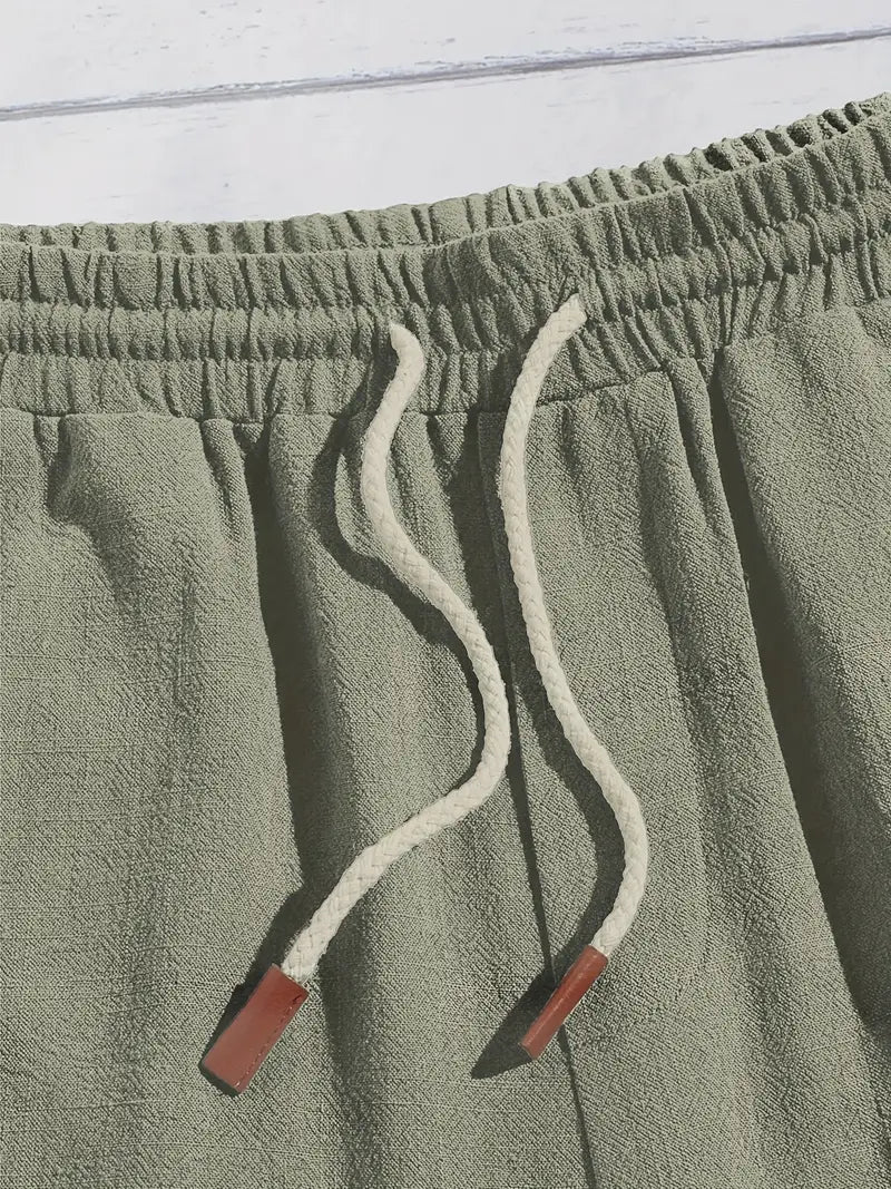Maximilian – Elegante Leinen-Shorts für Herren
