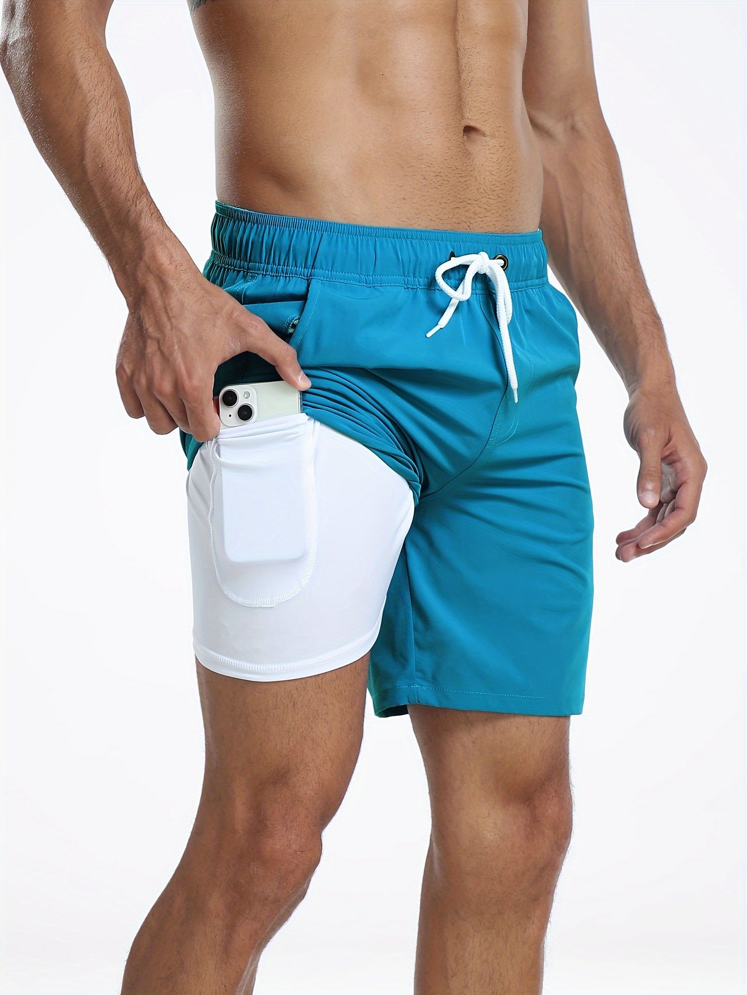 David – Stilvolle Schwimmshorts mit Taschen