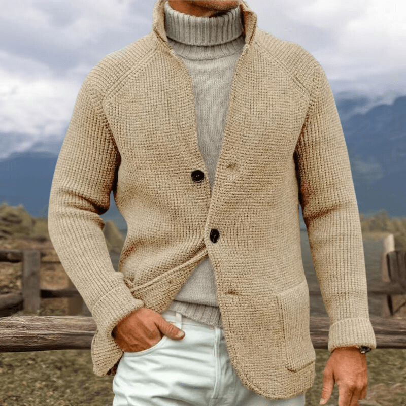 Erwin - Strickjacke Aus Grober Strickoptik