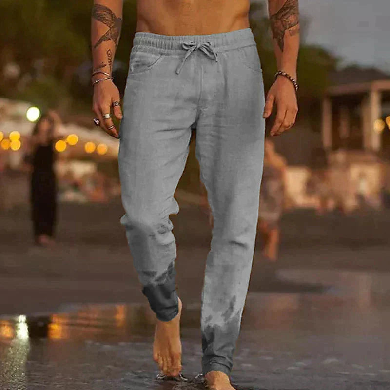 David – Elegante Leinen-Badehose