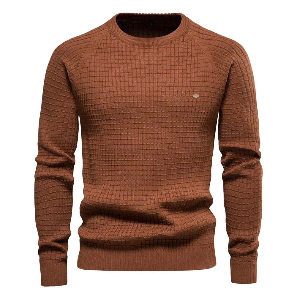 Kramer | Herren Pullover mit Schottenmuster