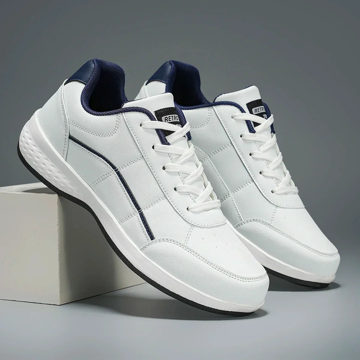 Stylish Leather Sneakers