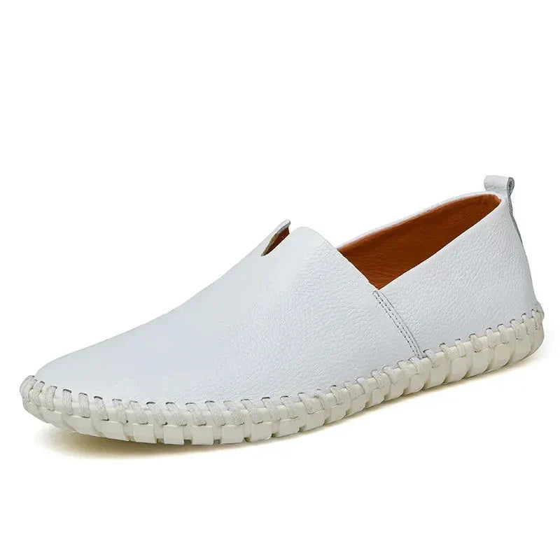 Elegant Breathable Leather Loafers