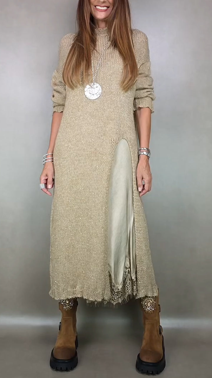 Anarise – Elegantes Maxi-Kleid