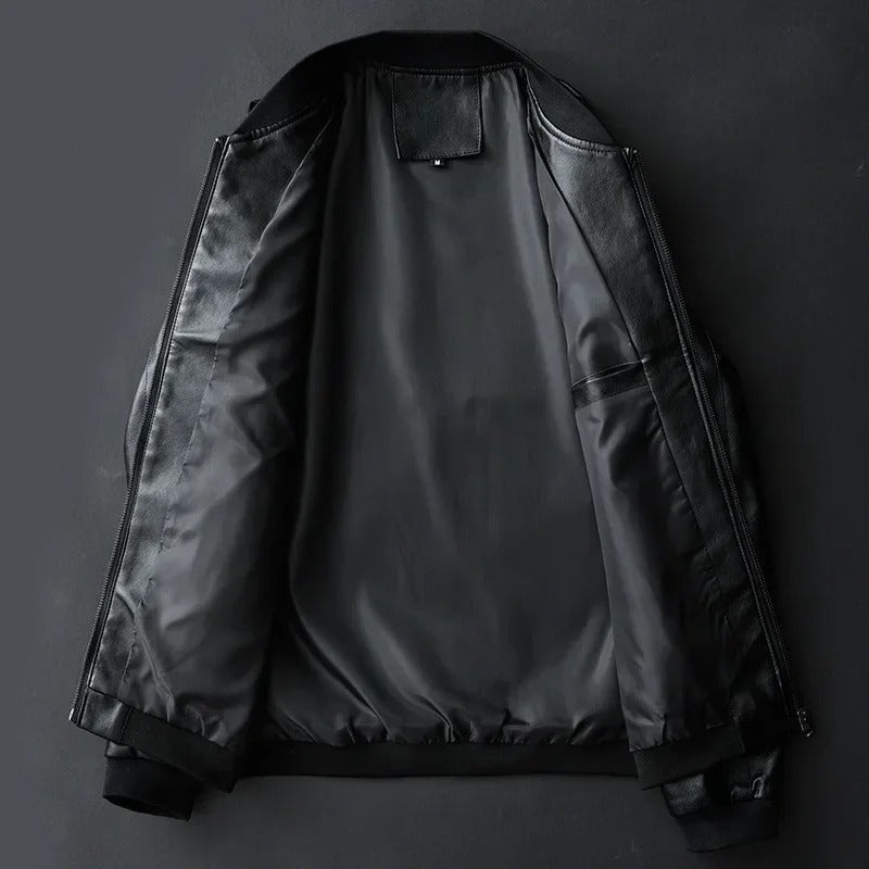 Henrik® | Leder-Motorradjacke